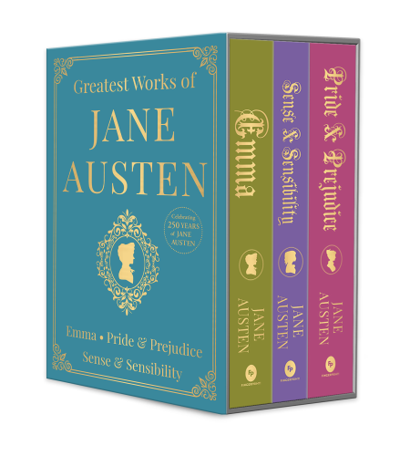 Greatest Works of Jane Austen (Deluxe Hardbound Edition)
