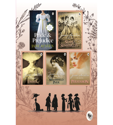 Greatest Works of Jane Austen (Set of 5 Books)